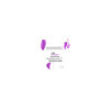 2en1 Stimulateur clitoridien à picots par aspiration avec son œuf vibrant à distance violet 